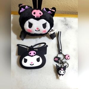 Kuromi Plush and Accessories Set